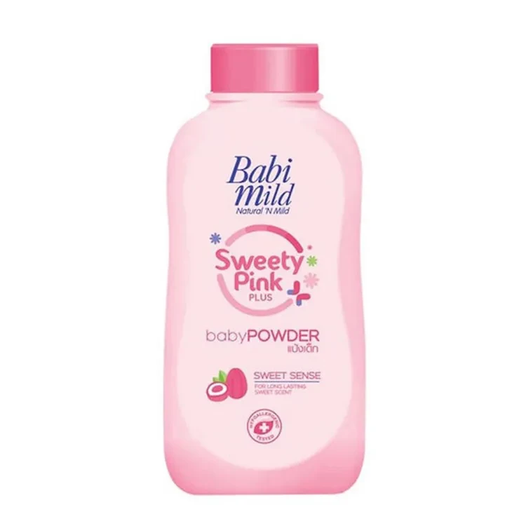 Babi Mild Baby Powder Sweety Pink(380gm)
