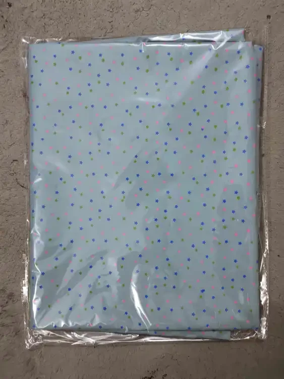 (6 Feet's X 7 Feet's) Baby Washable Waterproof Full Bed Urine Mat for Kids - Multicolor