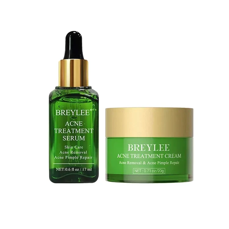 BREYLEE Acne Treatment Cream and Serum( 20g +17ml)