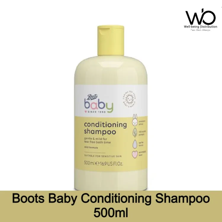 Boots Baby Conditioning Shampoo 500ml (International)