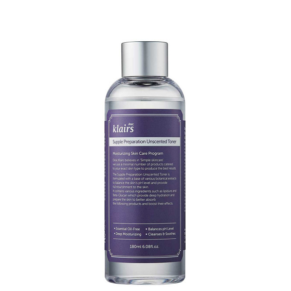 Klairs Supple Preparation Unscented Toner 180ml