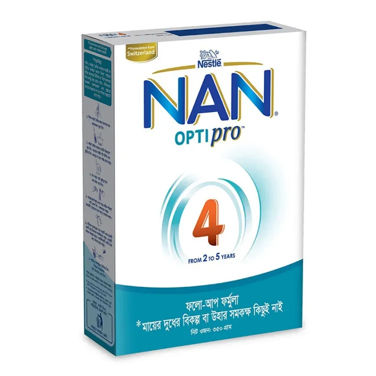 NAN OPTIPRO 4 ( 2-5 Years) Follow up Formula Baby Milk Powder 350g BiB