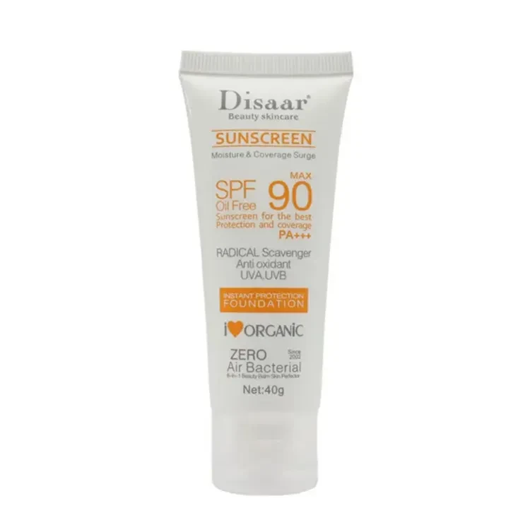 Disaar SPF90 Oil-Free Sunscreen Cream - 40g