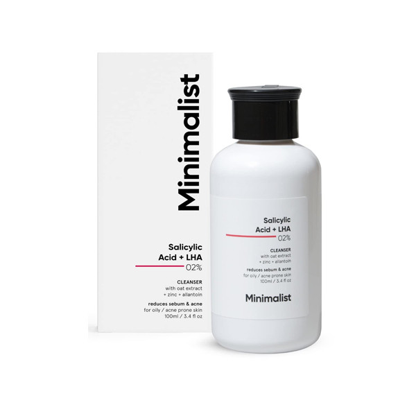 Minimalist Salicylic Acid + LHA 02% Face Cleanser 100 ml