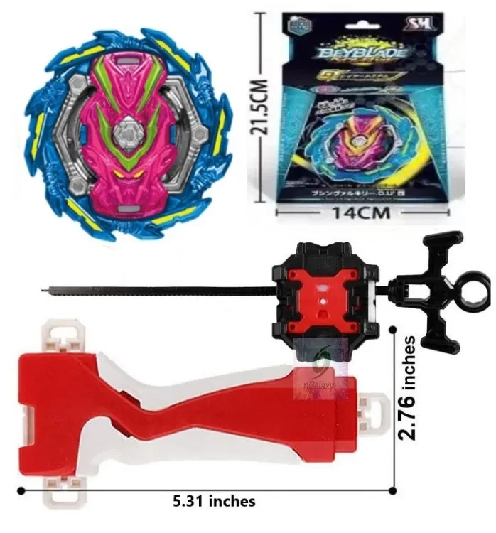 Beyblade Burst GT B-151 A Bushin Valkyrie With Launcher Toy