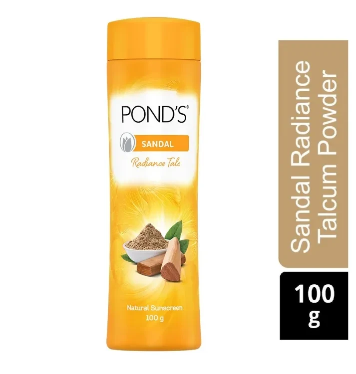 Pond’s Sandal Radiance Talcum Powder (100gm)