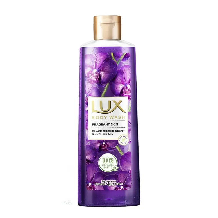 Lux Body Wash Black Orchid Scent & Juniper Oil 245ml
