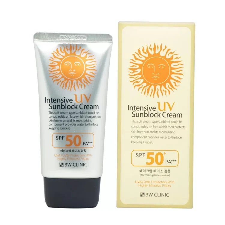 3W Clinic Intensive UV Sunblock Cream-SPF50+ PA+++70ml
