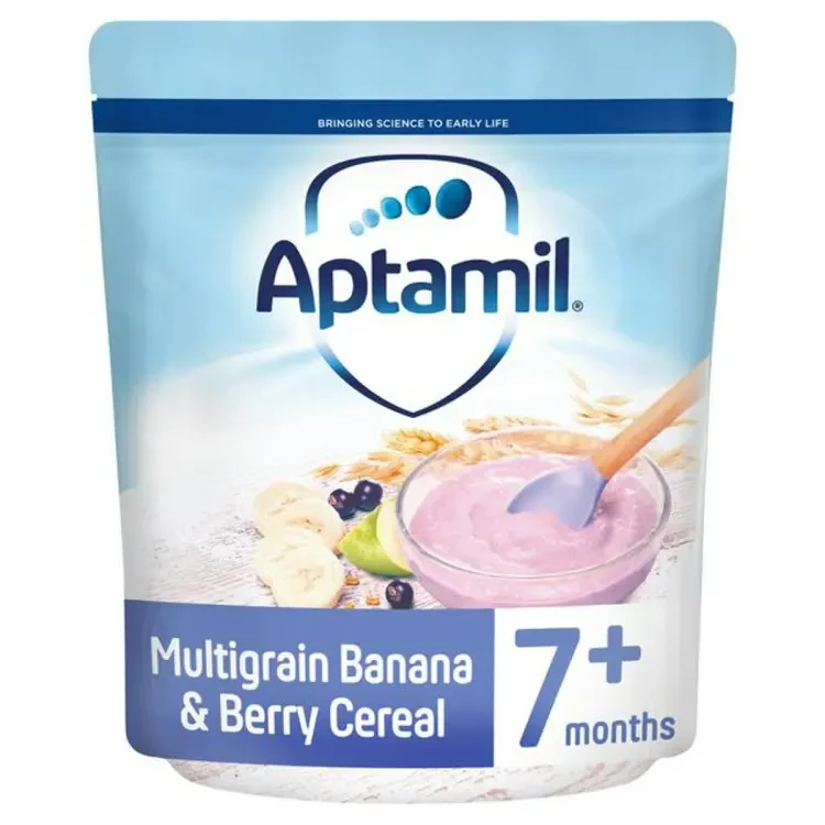Aptamil Multigrain Banana & Berry Cereal 200g UK