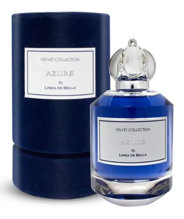 LINEA DE BELLA VELVET AZURE EAU DE PERFUME FOR MEN, 100 ML