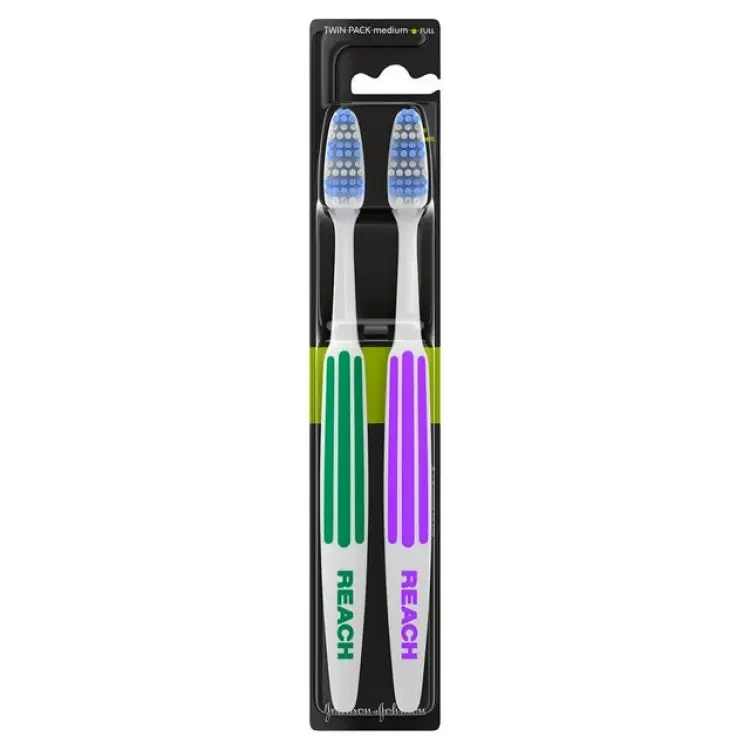 Listerine Reach Interdental Firm Toothbrush Pack of 2