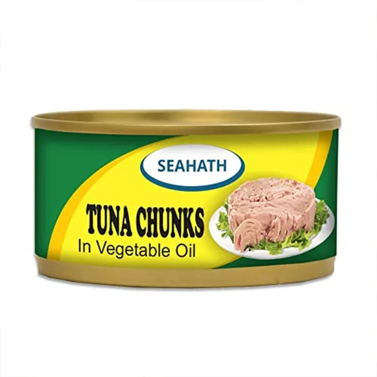 6 pcs Seahath Tuna Chunks in vegetable oil