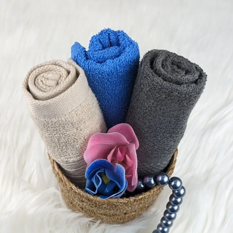 Face Towels (12" x12") 3 PCs