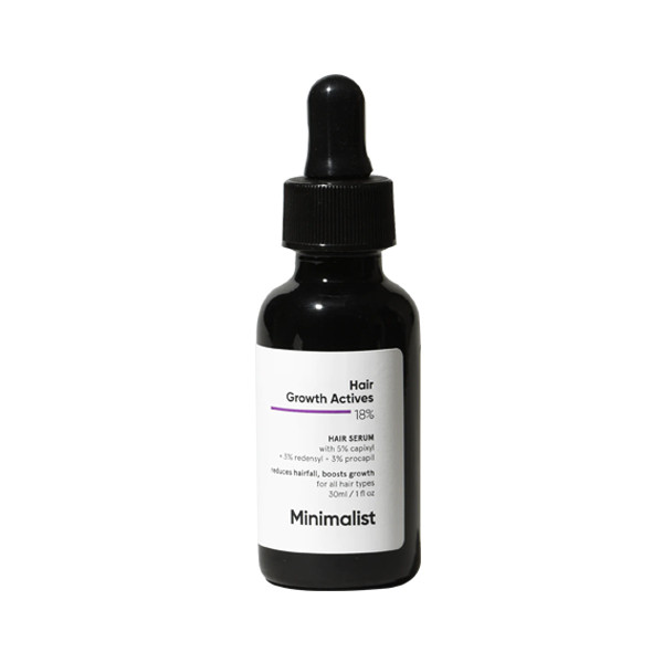 Minimalist Hair Growth Actives 18% Hair Serum 30ml
