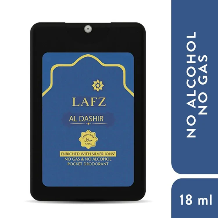Lafz Men's Pocket Perfume No Gas No Alcohol (18ml) - Al Dashir