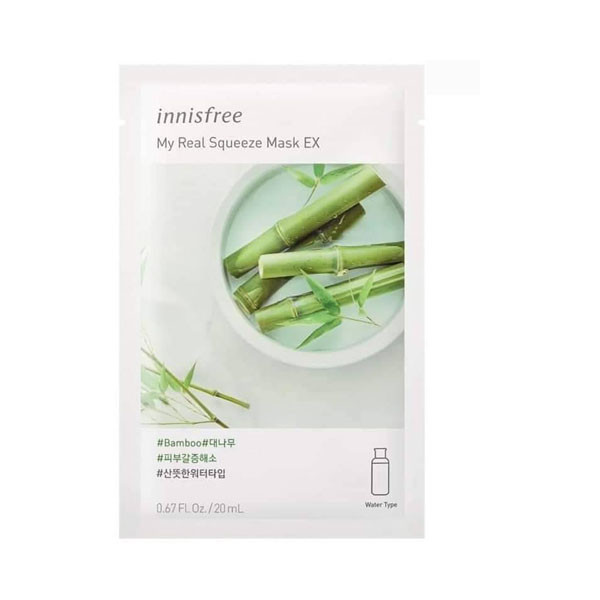 Innisfree it’s real squeeze mask sheet Bamboo 20ml