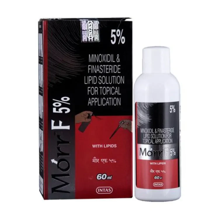 Morr F 5% Topical Solution (60 ml) For Hair Regrowth