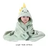 soft Towel Super Soft Cartoon Design Baby Hooded Bath Towel Cute Absorbent for Comfortable Bath Time Swaddle Bathrobe Included Southeast Asian Favorite Absorbent Towel