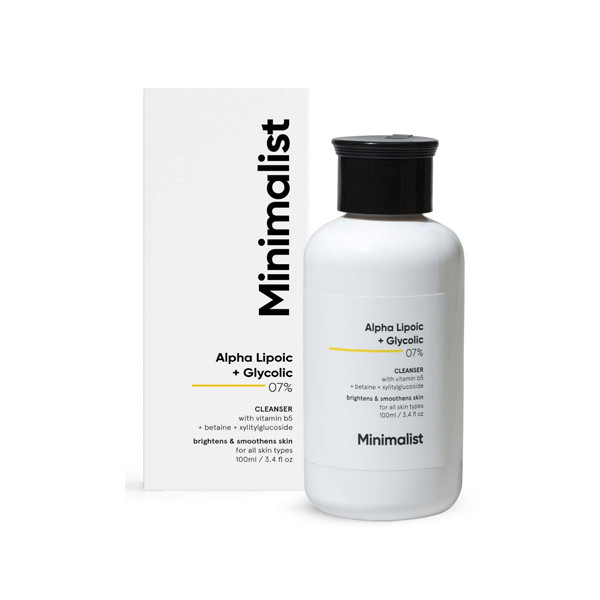 Minimalist Alpha Lipoic + Glycolic 07% Cleanser 100ml