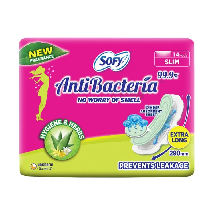 Sofy Anti Bacteria Extra Long 14 pads