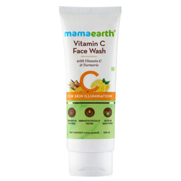 Mamaearth Vitamin C Face Wash - 100 ml