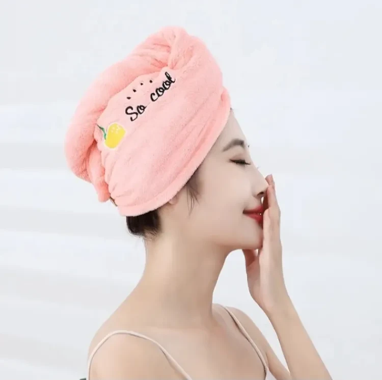 Dry Hair Cap Microfiber Quick Towel Magic Hair Towel Wrap for Women
