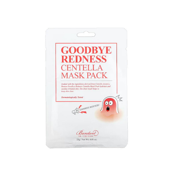 Benton Goodbye Redness Centella Mask Pack 23g